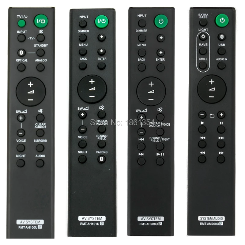 Дистанционное управление для SONY RMT AH100U AH101U AH200U AM200U AV SOUNDBAR REMOTE|Пульты ДУ| |