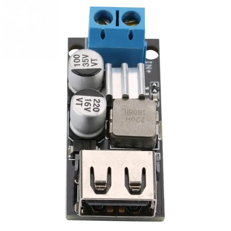 DC-DC понижающий напряжение модуль питания 12В 24В 6В-32В до 5В QC3.0 USB быстрая зарядка |