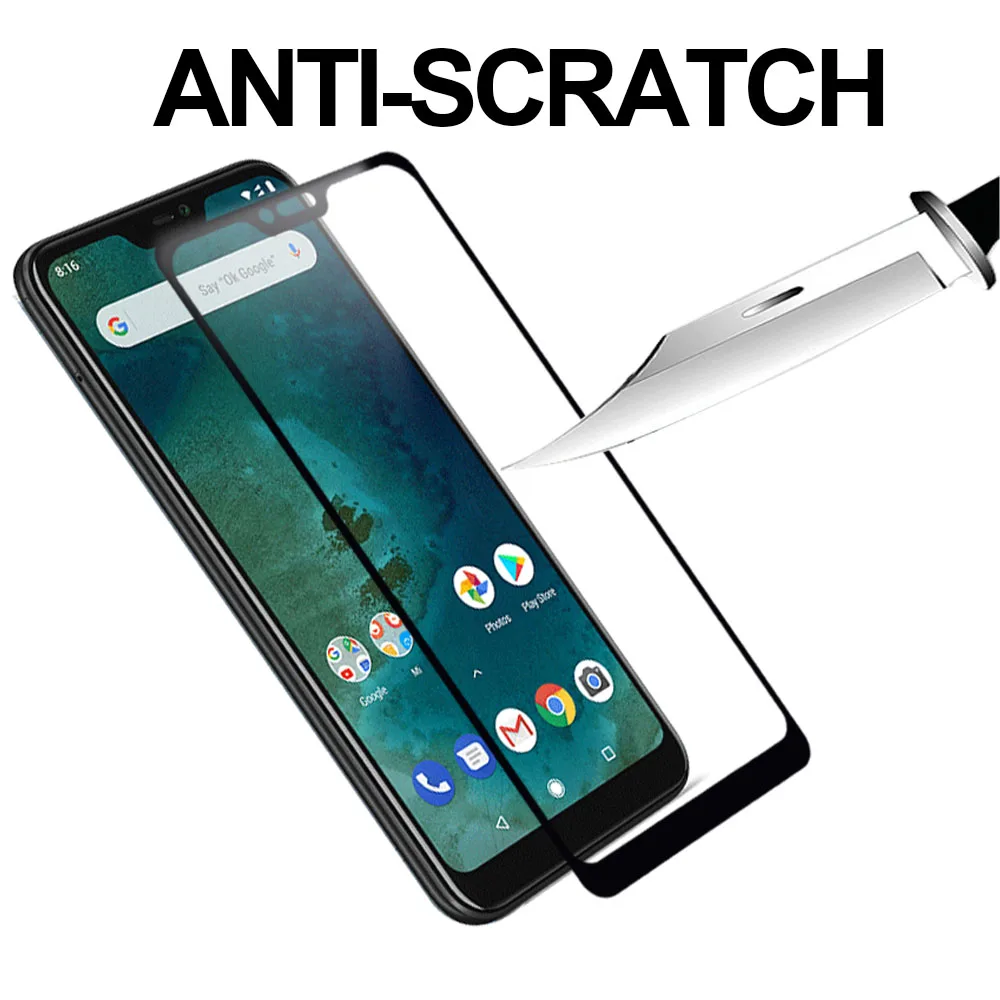 Закаленное стекло для xiaomi mi A2 Lite защитная пленка экрана Xiaomi Mi A 1 2 6 x 1a 2a A2lite a1 a2