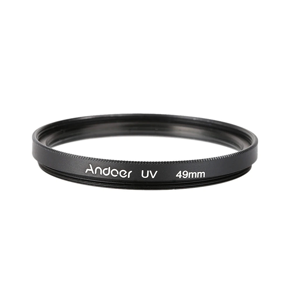 Камера andoer объектив 49 мм УФ ультрафиолетовый фильтр Защита объектива для Canon Nikon
