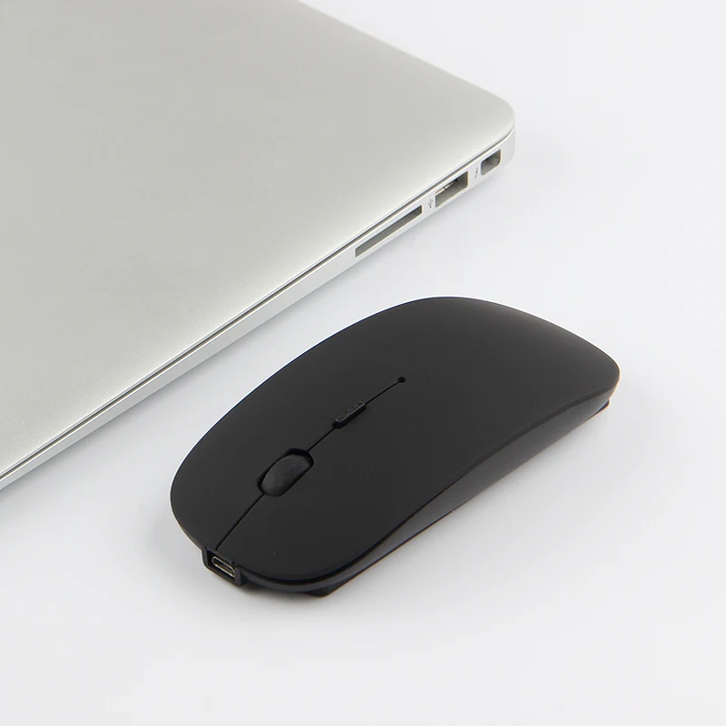 Bluetooth мышь для Macbook Air Pro беспроводная перезаряжаемая Бесшумная оптическая