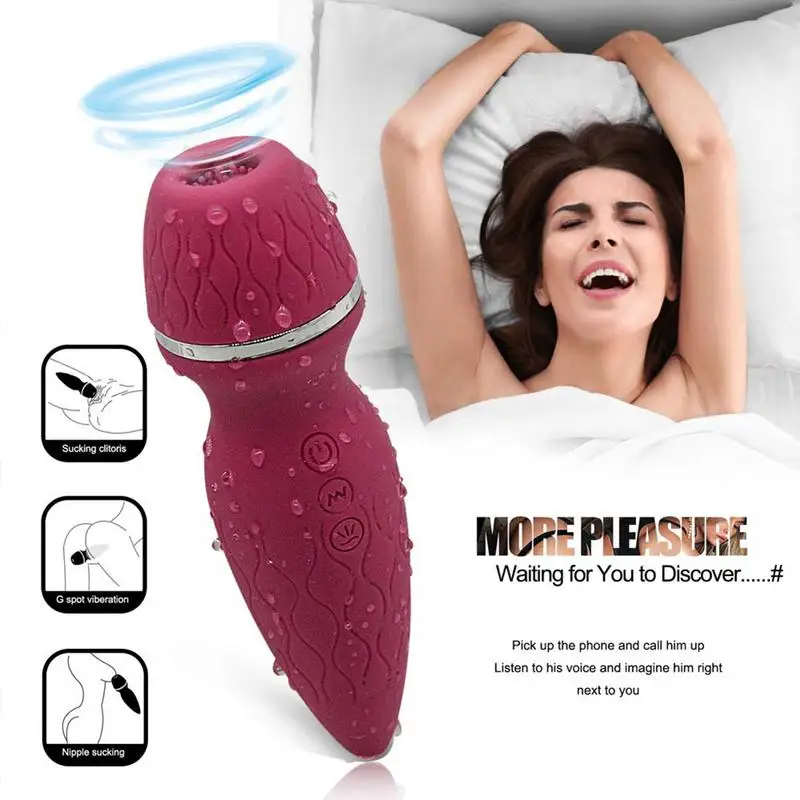 Дилдо вибратор 7 частота вибрирующий для сосков сосать зарядка через usb