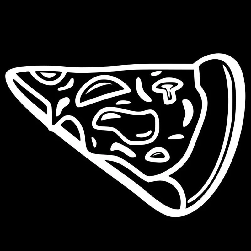 Pizza slice decal sticker style Motorcycle SUVs Bumper Car Window Laptop Stylings | Автомобили и мотоциклы