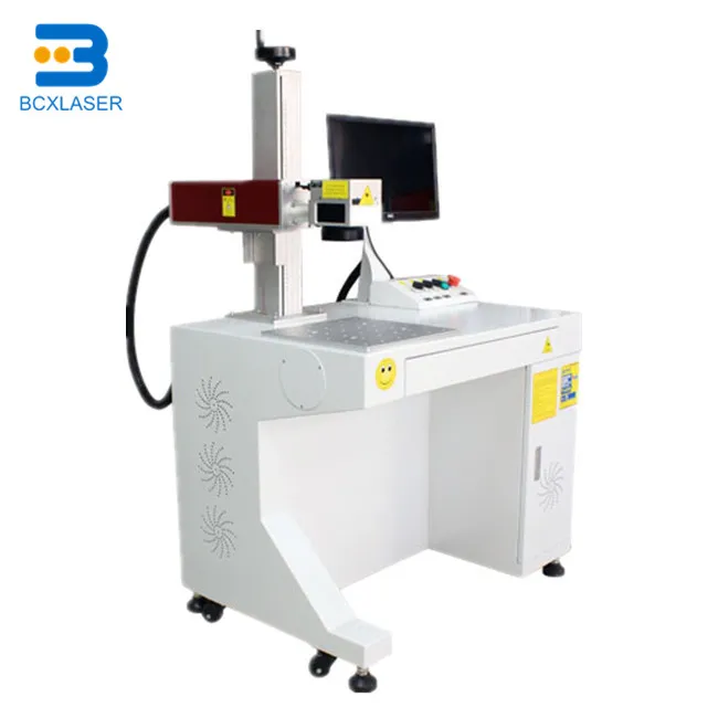 

Desktop Fiber Laser Marking Machines For Metal/ Plastic/ ABS/ PVC/ Steel