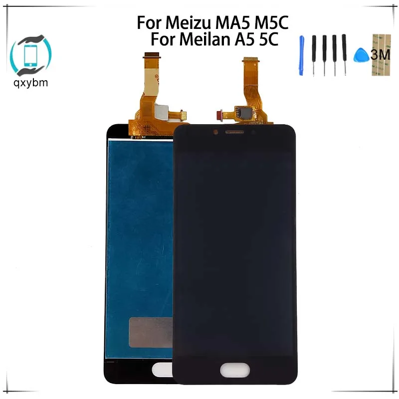 5 дюймов для Meizu MA5 M5C Meilan A5 5C ЖК дисплей с кодирующий преобразователь сенсорного