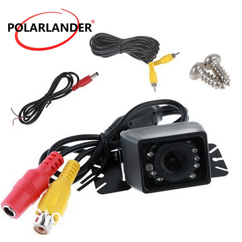 

Камера заднего вида Автомобильная E327, 9 светодиодный, CMOS, водонепроницаемая, заднего вида, угол обзора 120-170 градусов, ночное видение