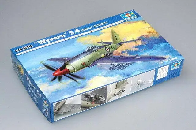 Trumpeter 1/48 02843 &quotWyvern&quot S.4 ранняя версия|Наборы для сборки моделей| |