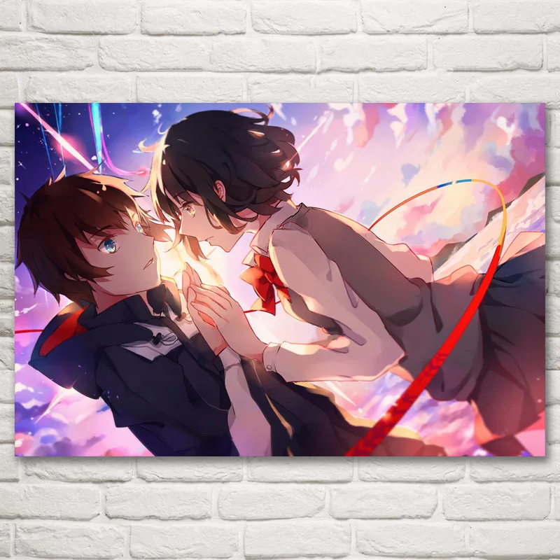

1 Panel Your Name Anime Movie Posters and Prints Painting Home Decoration Pictures Pictures Living Room Artworks Modern Poster