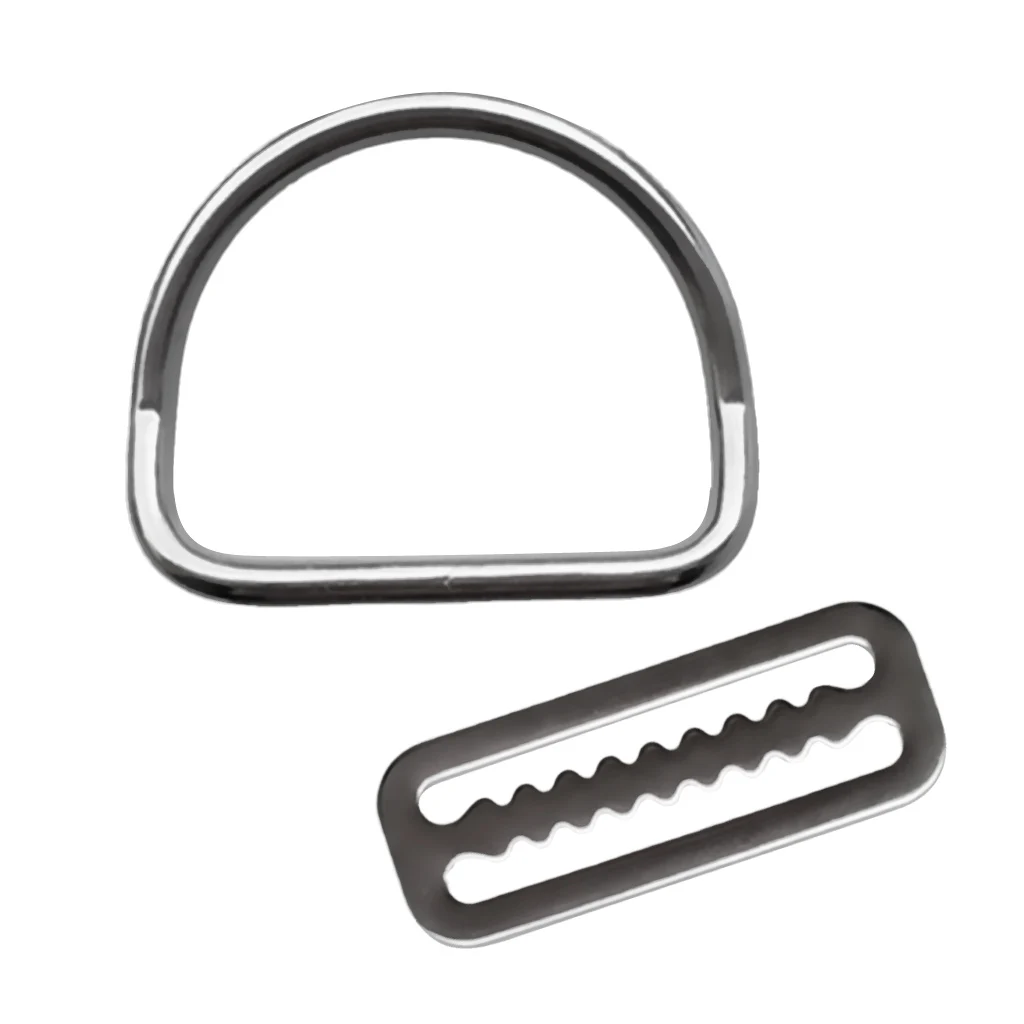 Ремень для подводного плавания с аквалангом кольцом D стандартного ремешка 5 см/2