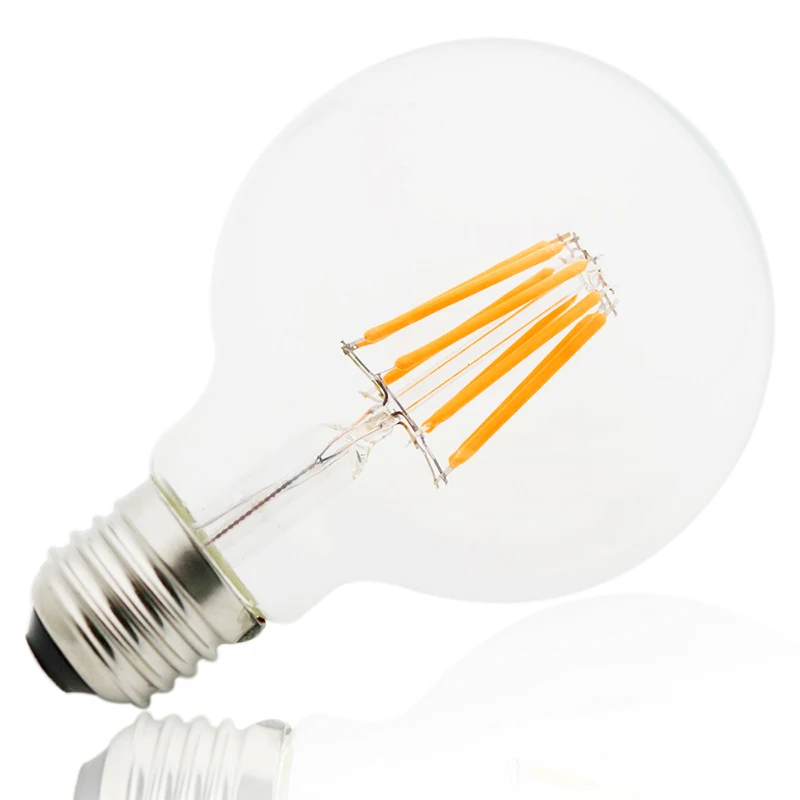 

10PCS Edison Bulb E26 4W 6W 8W Incandescent Retro Lamp 110V G80 Ampoule Vintage Bulb Edison Lamp filament Light bulb