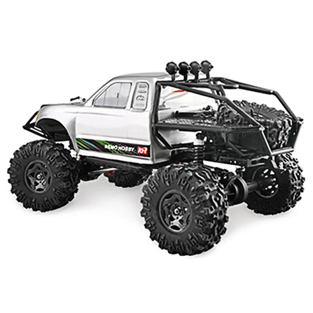 Новое поступление 1:10 RC Автомобиль 2 4G 4WD матовый внедорожный Рок Гусеничный Трейл