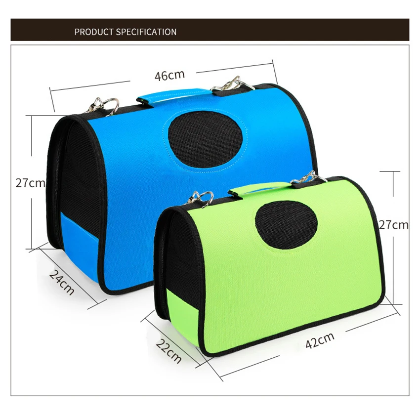 Portable pet Outdoor Carrier Bag Dog Cats travel folding bag Puppy Kitten Carry backpack Flag Printing Pets |
