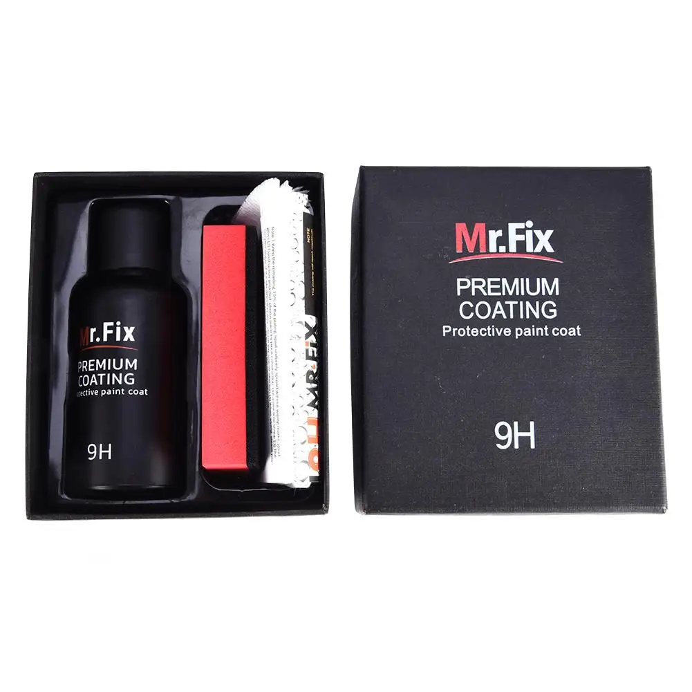 30 мл/50 мл Mr. Fix Модернизированный 9H полироль для автомобиля жидкое керамическое