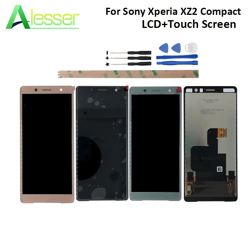 Компактный ЖК дисплей Alesser для Sony Xperia XZ2 дигитайзер сенсорного экрана компактный +
