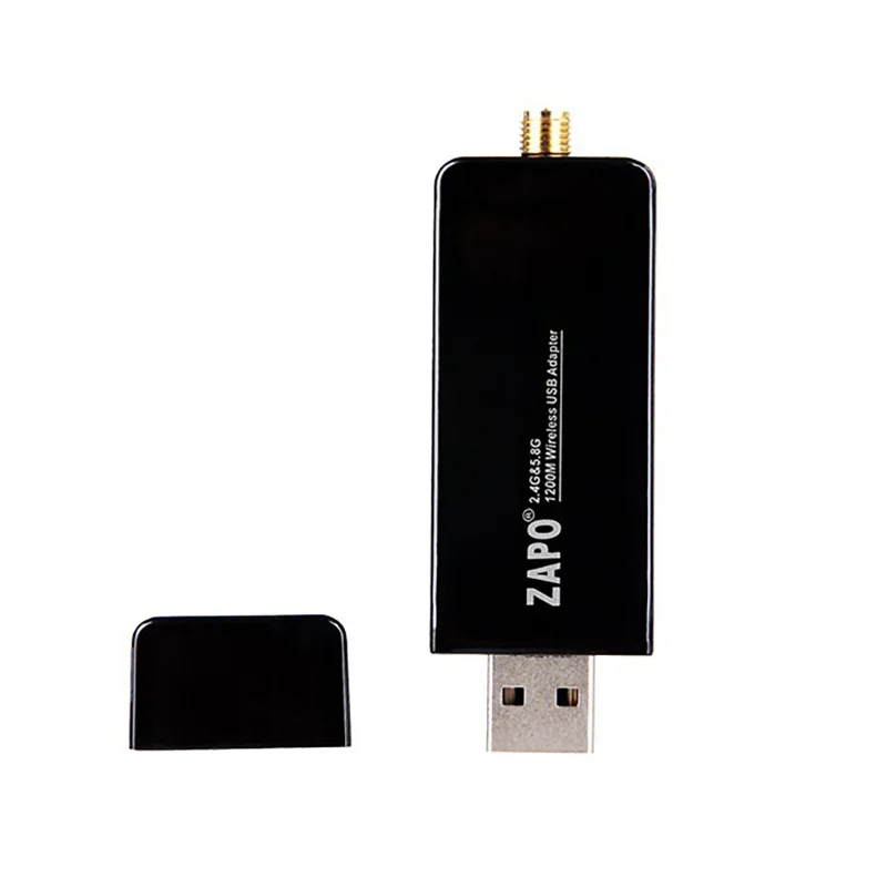 1200 Мбит/с Usb 3 0 Wifi 5G адаптер беспроводной Ac с высоким коэффициентом усиления