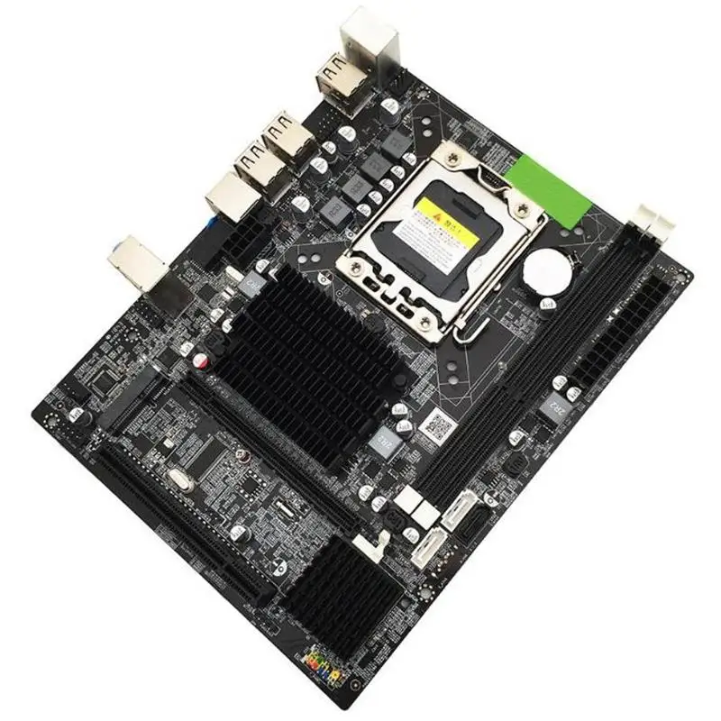 X58 ПК настольный компьютер материнская плата Lga1366 интерфейс процессора Ddr3 Msata V1.6