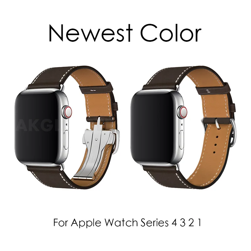 

Color Wrist Buckle Band For Apple Watch 7 6 5 4 45mm 40mm 44mm Single Tour Strap For iWatch Series 3 2 1 Belt Straps Watchbands