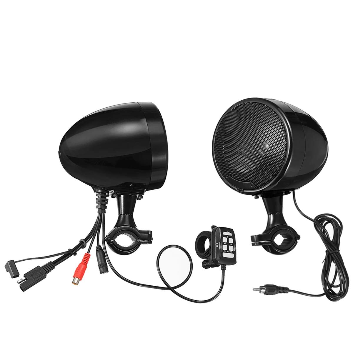 600 Вт Mp3 аудио плеер Bluetooth колонки для мотоцикла Водонепроницаемый Портативный стерео с радиотюнер FM