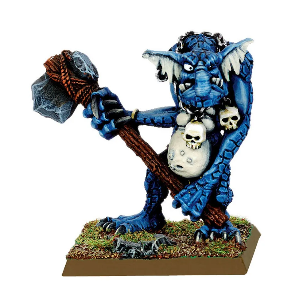 Каменный тролль с большим топором 1 (металл)|Наборы для сборки моделей| |