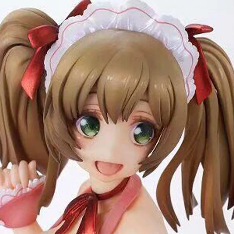 23 см сексуальная девушка Nanairo Reincarnation Takigawa Kotori версия модели горничной ПВХ Аниме