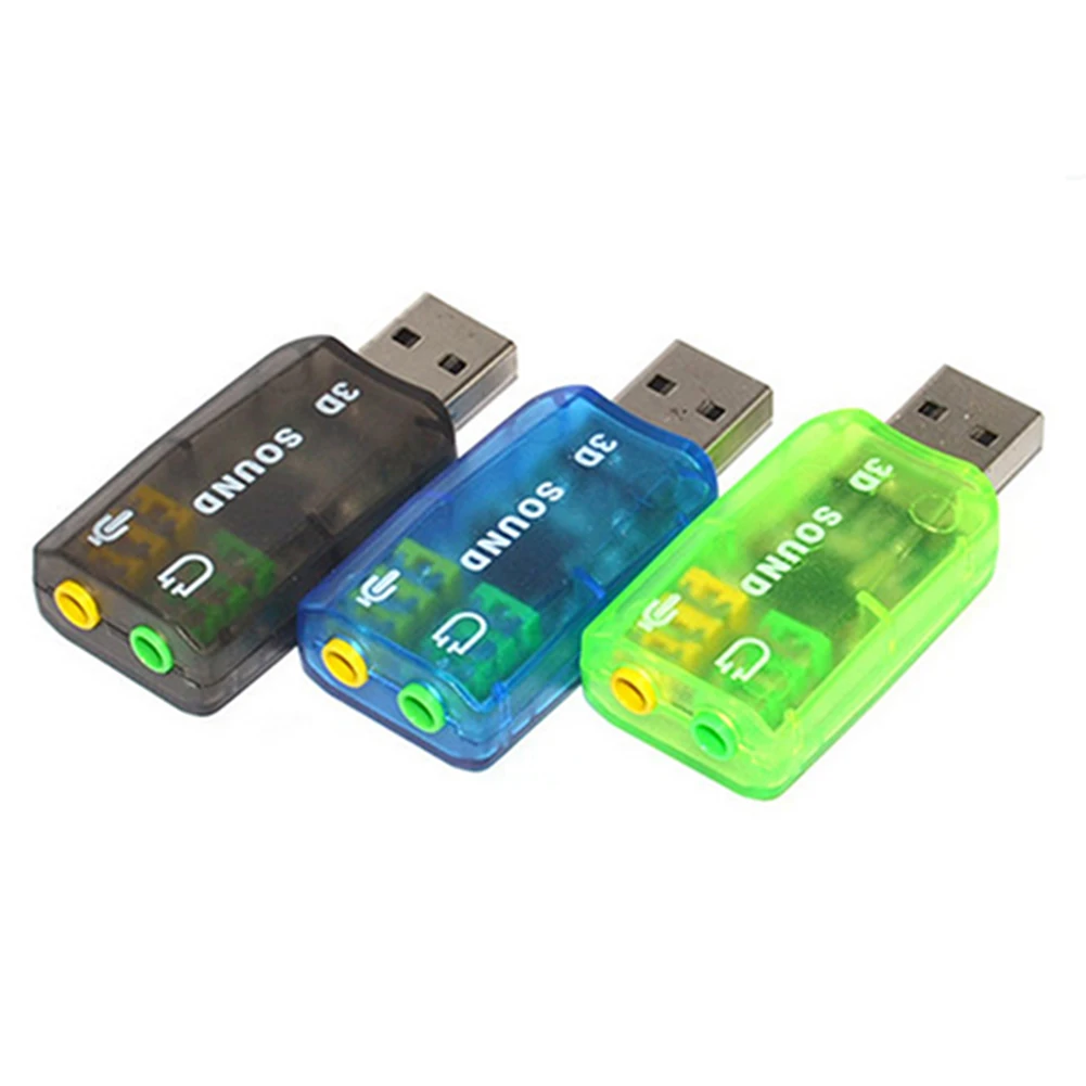 Внешняя звуковая карта 5 1 каналов с USB на разъем 3 мм|Звуковые карты| |