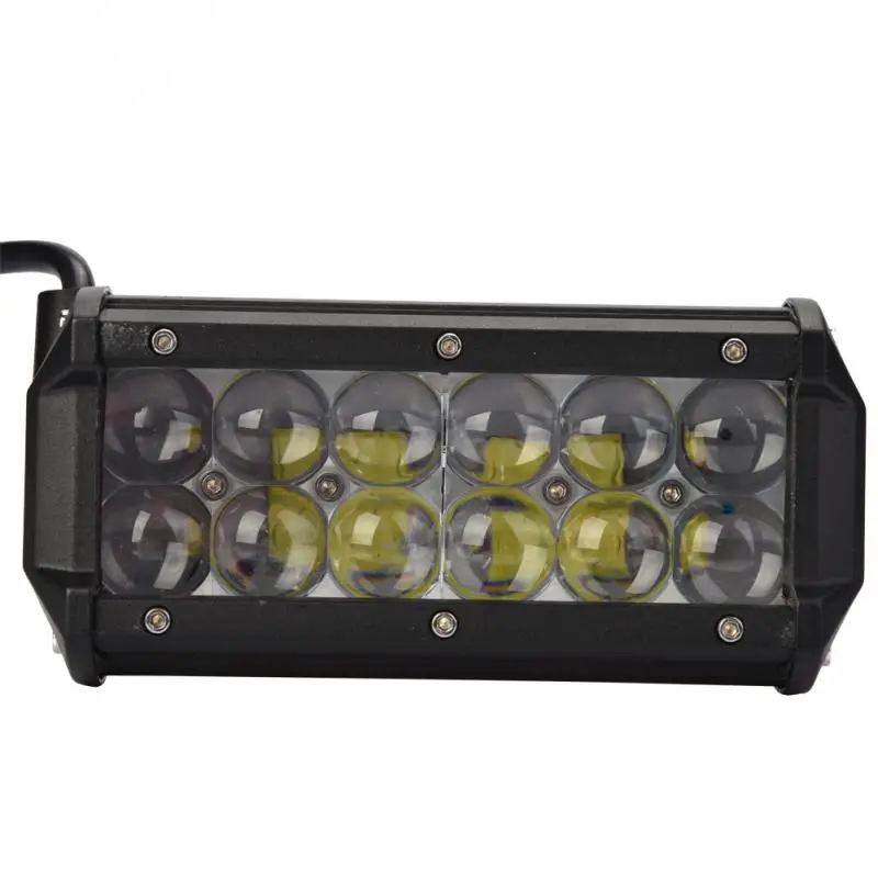 7 дюймов 12LED 36 Вт автомобильный рабочий свет бар на крыше дальнего света прожектор