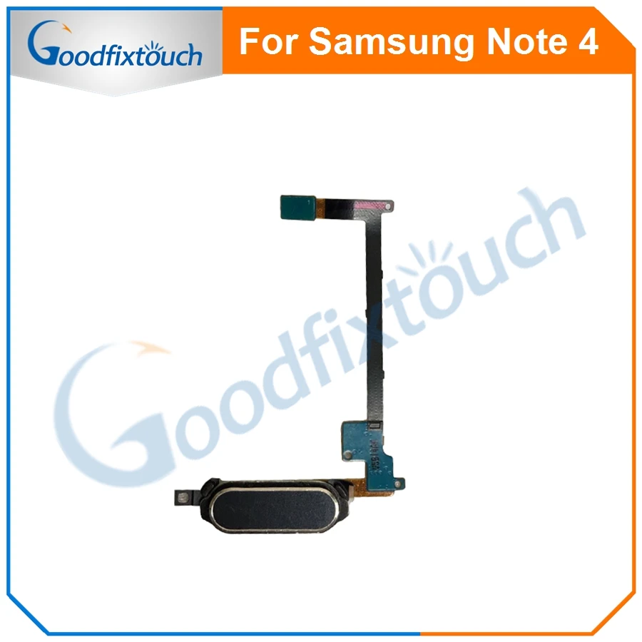Original For Samsung Galaxy note 4 Fingerprint Sensor Scanner Flex Cable Home Button Return Key N910 N910F N9100 | Мобильные