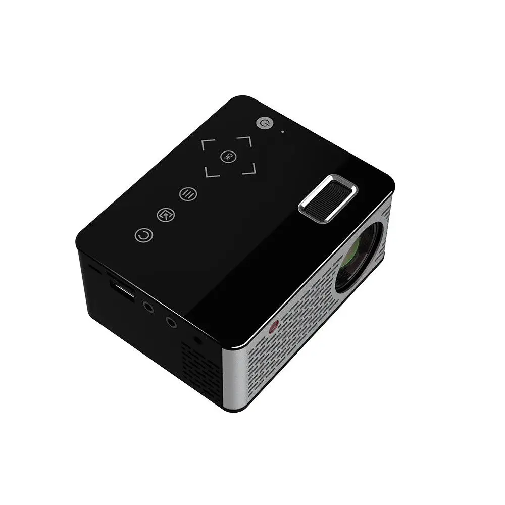 Мини проектор для домашнего кинотеатра Мультимедиа Usb/Tf Новый горячий умный