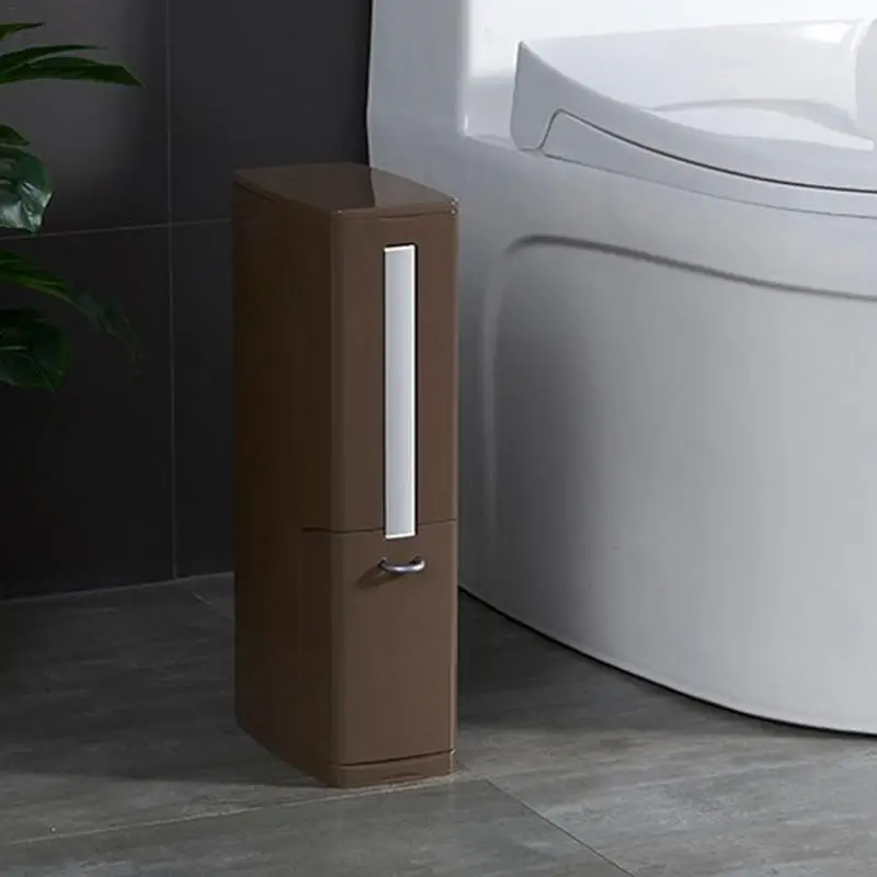 Мусорное ведро для туалетной щетки Встроенный держатель хранения коробка