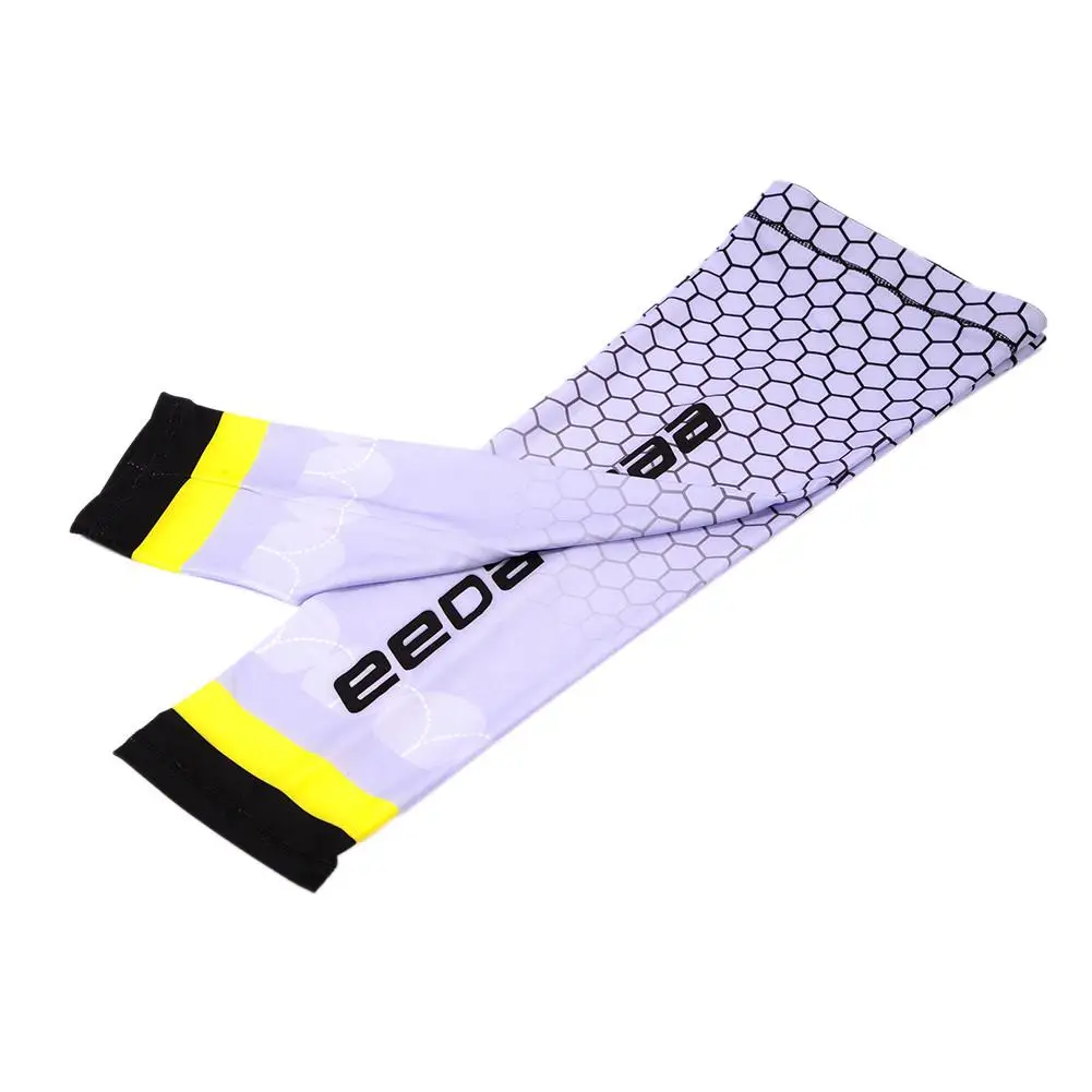 2 PCS Men Women Sport Cycling Running Bicycle UV Sun Protection Cuff Cover Protective Arm Sleeve Bike Warmers Sleeves | Спорт и