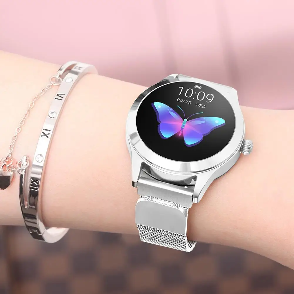 KW10 умный Браслет Сталь ремень часы браслет Multi спортивный Режим Smart Для женщин