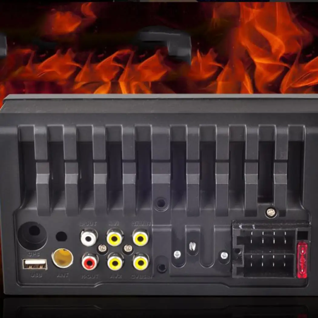 7 дюймовый 2 Дин Радио Стерео MP5 плеер Сенсорный экран TF USB FM Bluetooth DVD видео