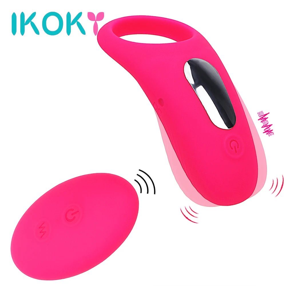 IKOKY 9 скоростной Стимулятор клитора Секс игрушки для мужчин пара Задержка