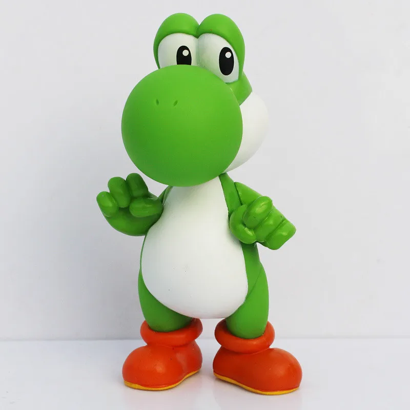 Миао WA Super Mario Bros Марио Йоши Луиджи ПВХ фигурку Коллекционная модель куклы игрушки
