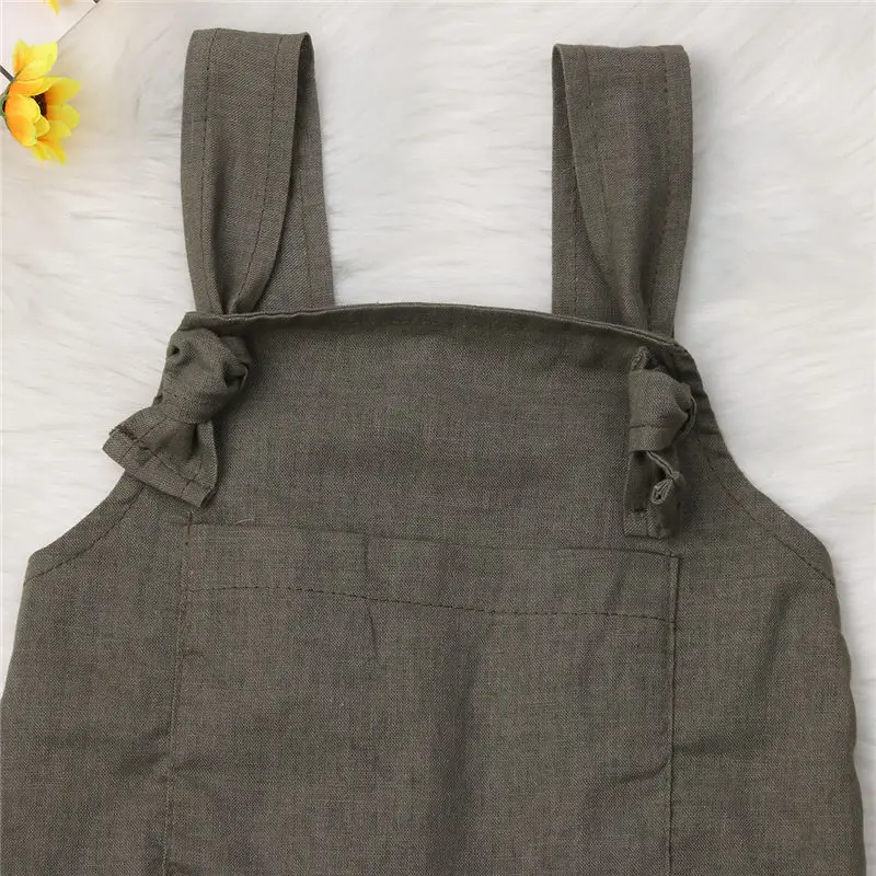 Emmababy/Модный Милый повседневный комбинезон для новорожденных мальчиков и девочек