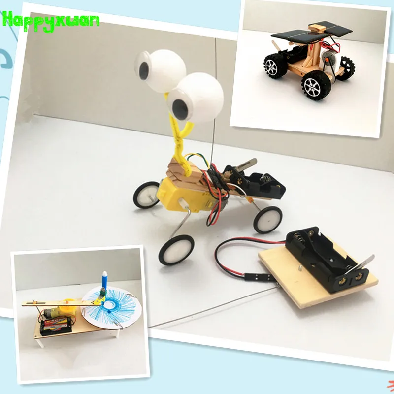 Happyxuan 3 комплекта для детей DIY шток образование Наборы научные эксперименты