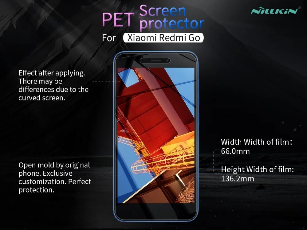 Защитная пленка NILLKIN для Xiaomi Redmi Go суперпрозрачная/Антибликовая матовая мягкая