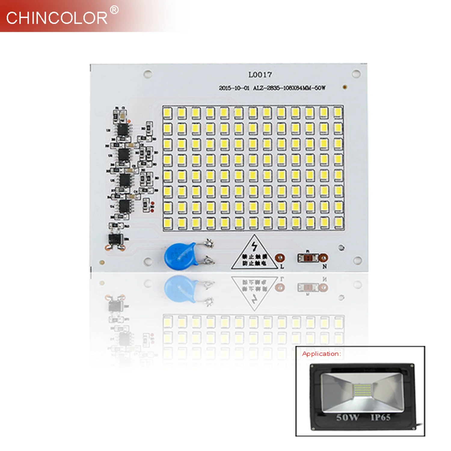 Светодиодный источник чипов лампы 10 Вт 20 30 Smart IC 220 В SMD 2835 для наружного прожектора