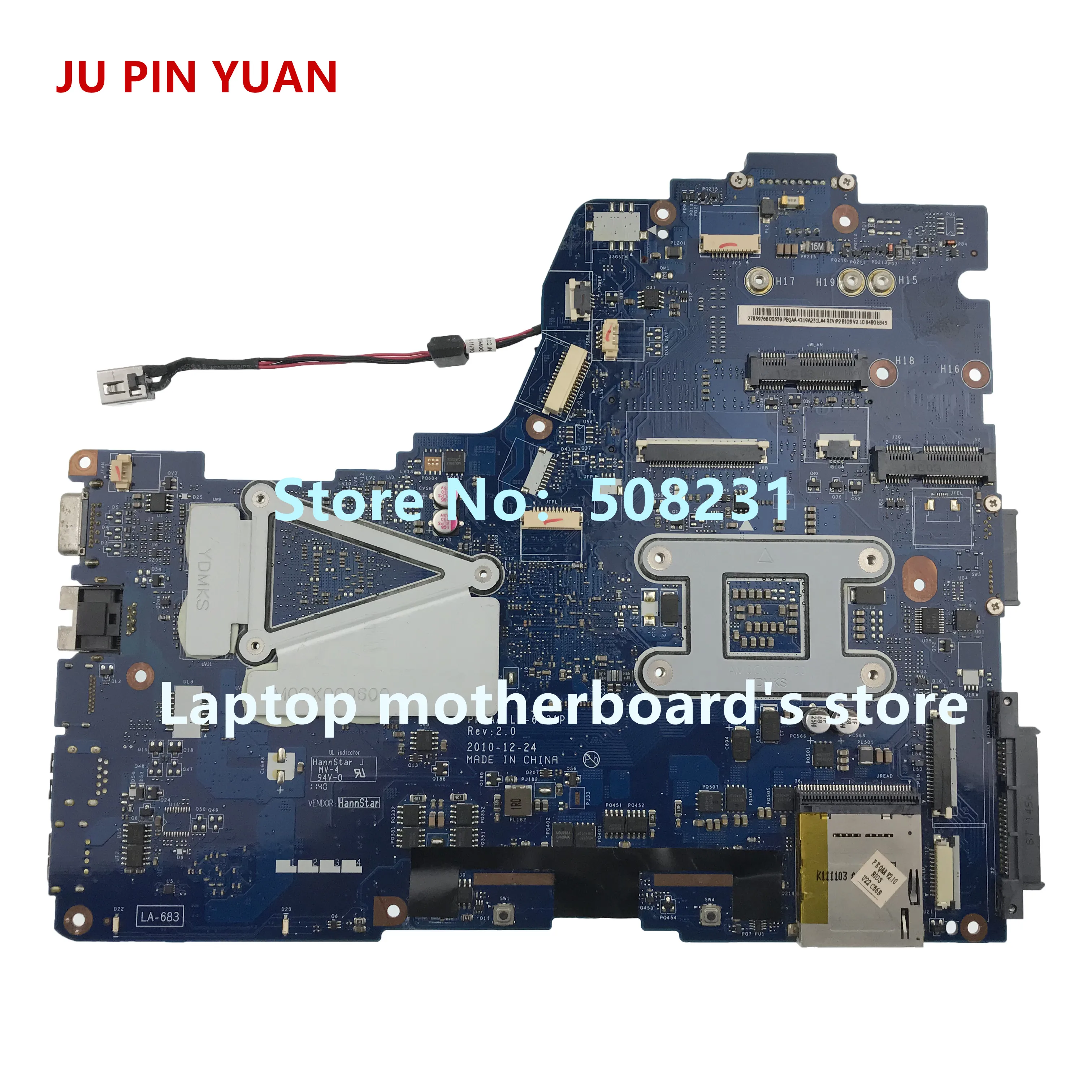 JU PIN YUAN  Toshiba Satellite P750 P755     K000121880 PHQAA    GT540/2  HM65