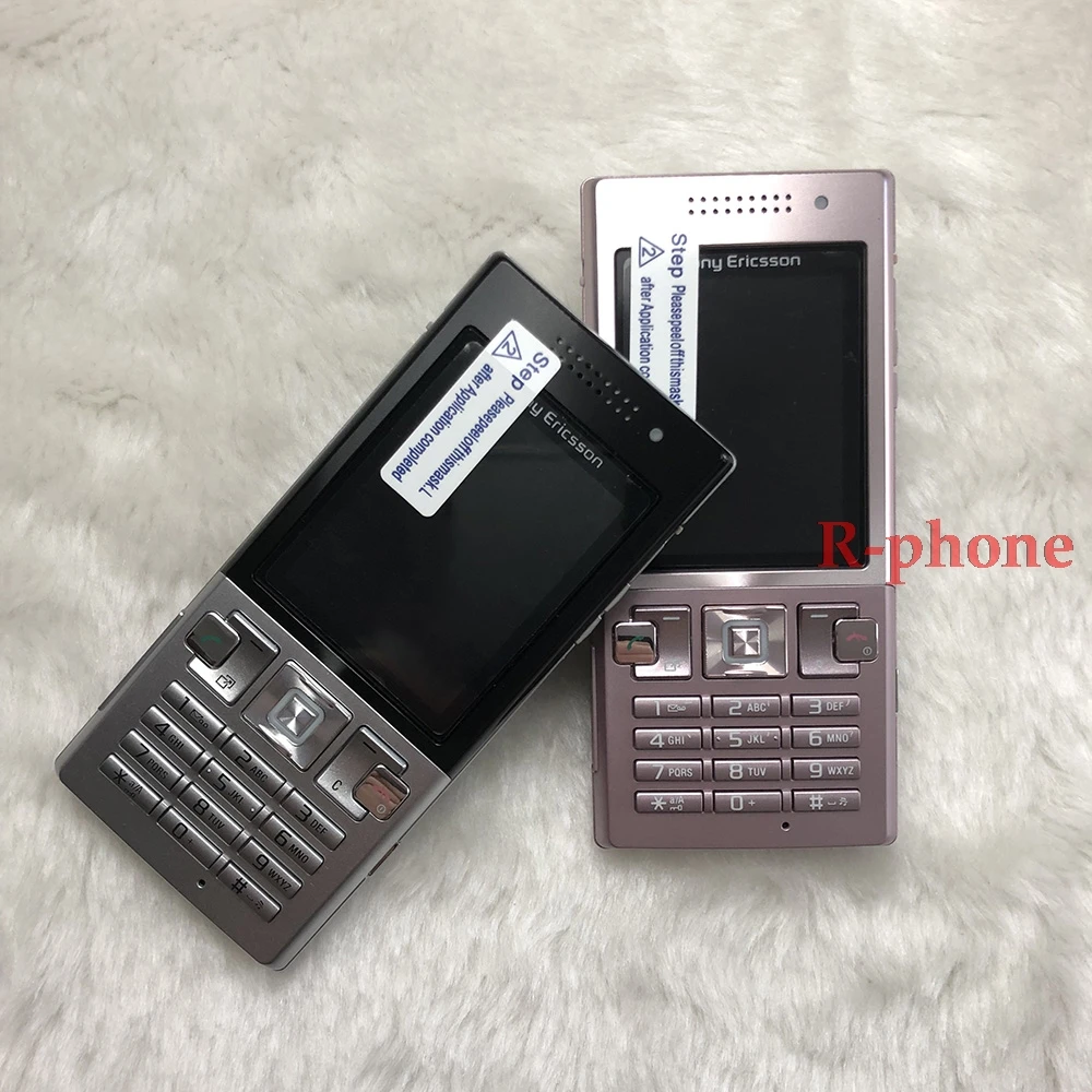 Оригинальный мобильный телефон Sony Ericsson T700 3G Bluetooth 3.15MP Восстановленный и один год