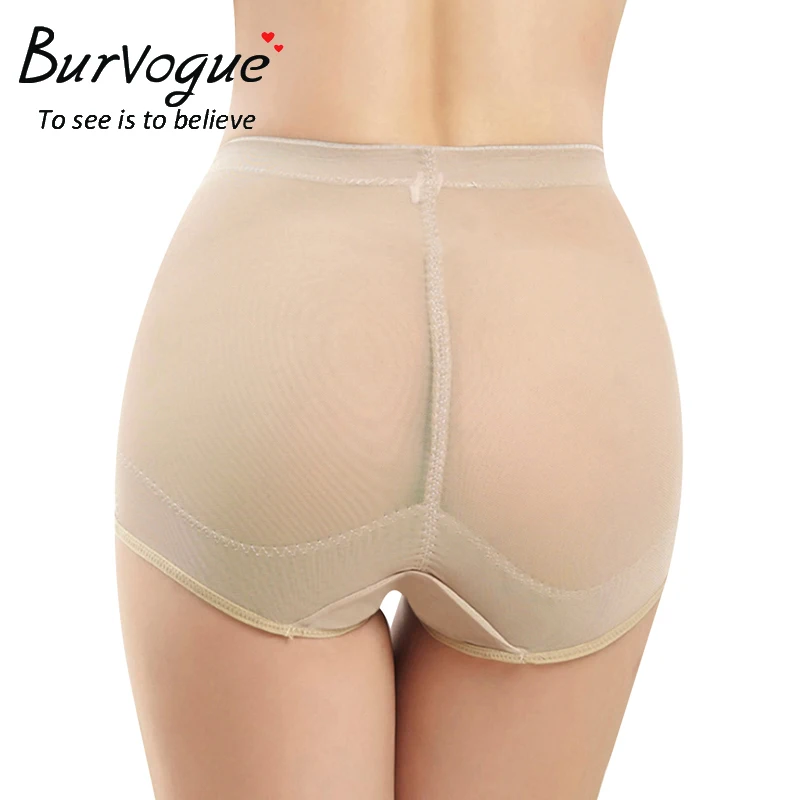 Burvogue Высокая талия кружево средства ухода за кожей Shaper трусики для женщин нижнее