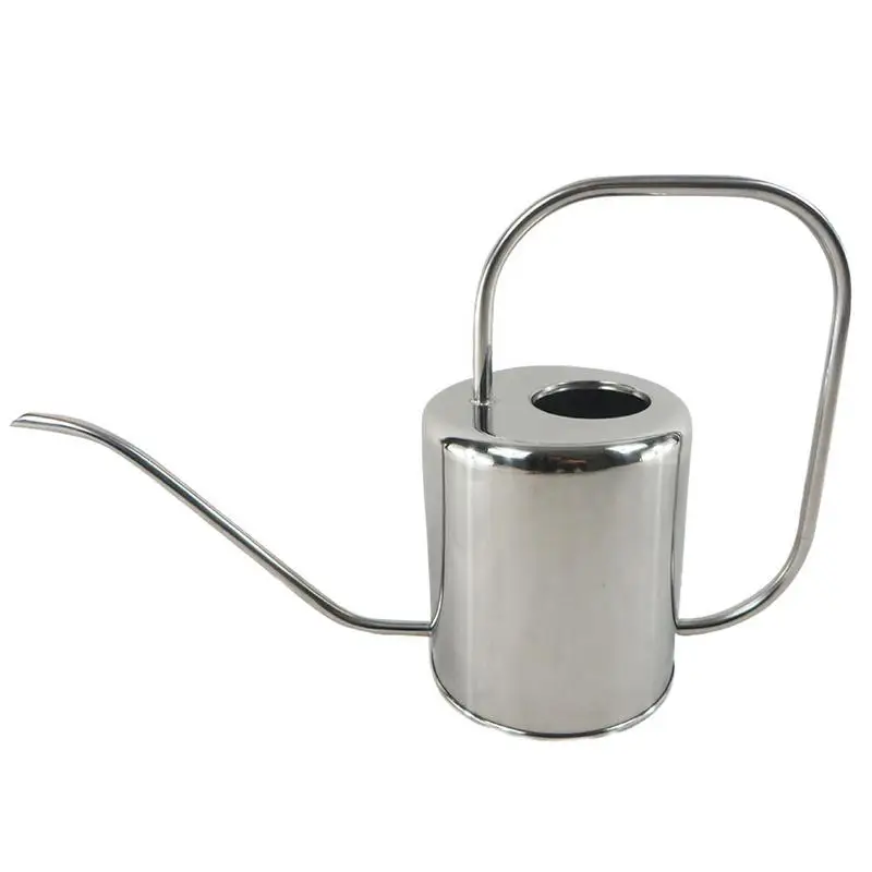 Stainless Steel Watering Kettle 1500ml Long Mouth Pot Innovative Irrigation Tool Garden Spray Bottle For Various Plant | Дом и сад
