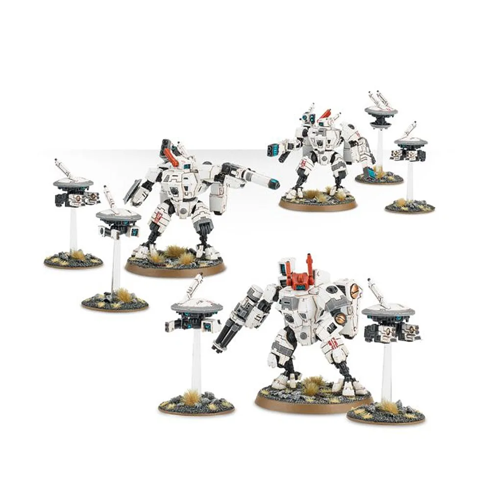 XV8 Crisis Battlesuit Team| |