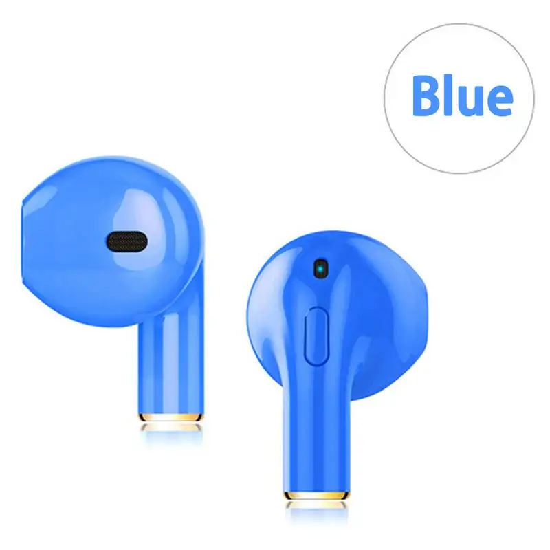 Мини I8x Одиночная Bluetooth беспроводная гарнитура стерео прочные наушники-вкладыши
