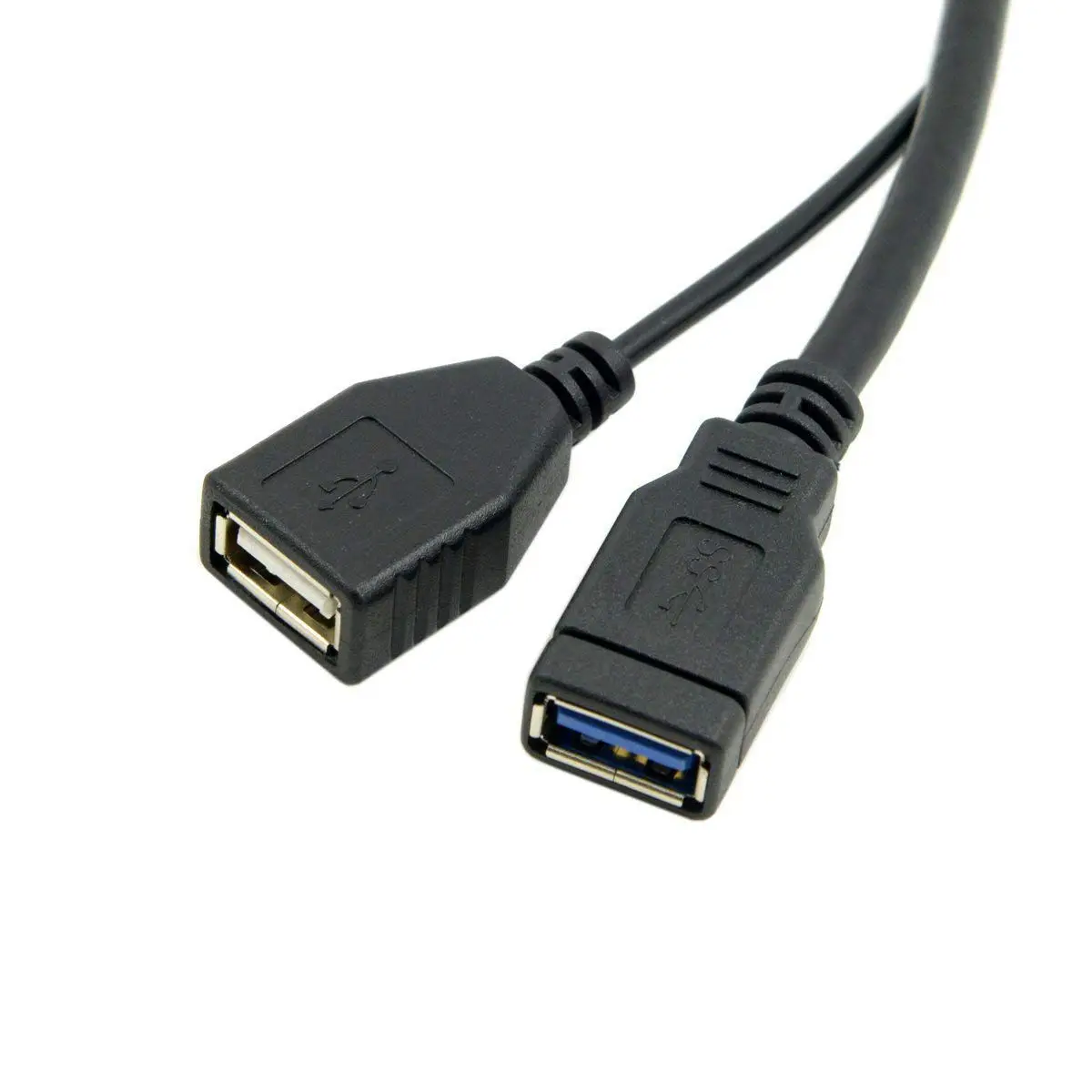 FULL-USB 3 0 Женский двойной USB Мужской дополнительный силовой кабель для передачи