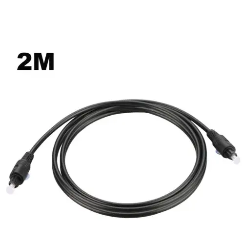 Цифровой OD2.2mm Toslink Волоконно-оптический цифровой аудио кабель адаптер 20 см 1 М 5 м 2
