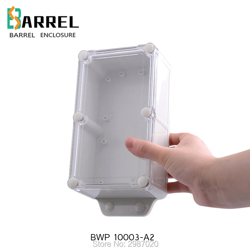 200*94*60mm plastic IP68 wall mounted electronic project enclosure wire connection junction box outdoor weatherproof case | Обустройство