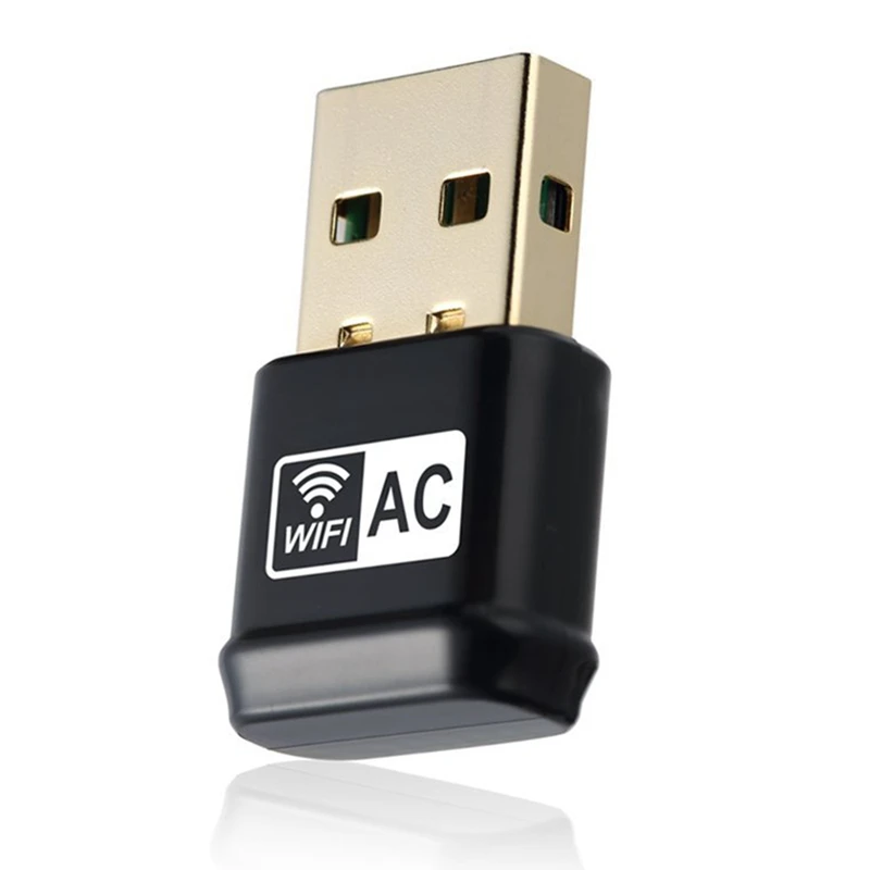 USB Wifi адаптер AC600Mbps двухдиапазонный 2 4G/5G 802.11ac беспроводной для Windows 10/8. 1/7/XP/Vista Mac OS X