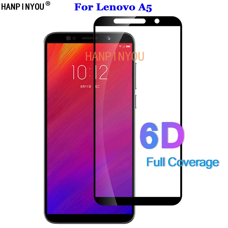 Для Lenovo A5 5 45 &quot6D 5D 9D полный клей полное покрытие закаленное стекло 9H Премиум