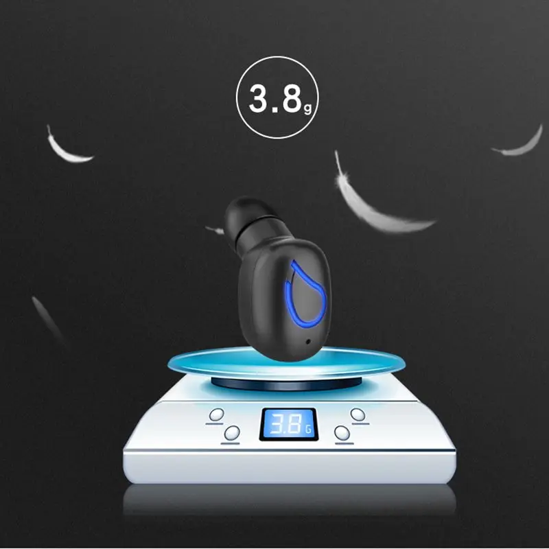 IPX5 Водонепроницаемый Bluetooth наушник одиночный Мини беспроводной Спортивная